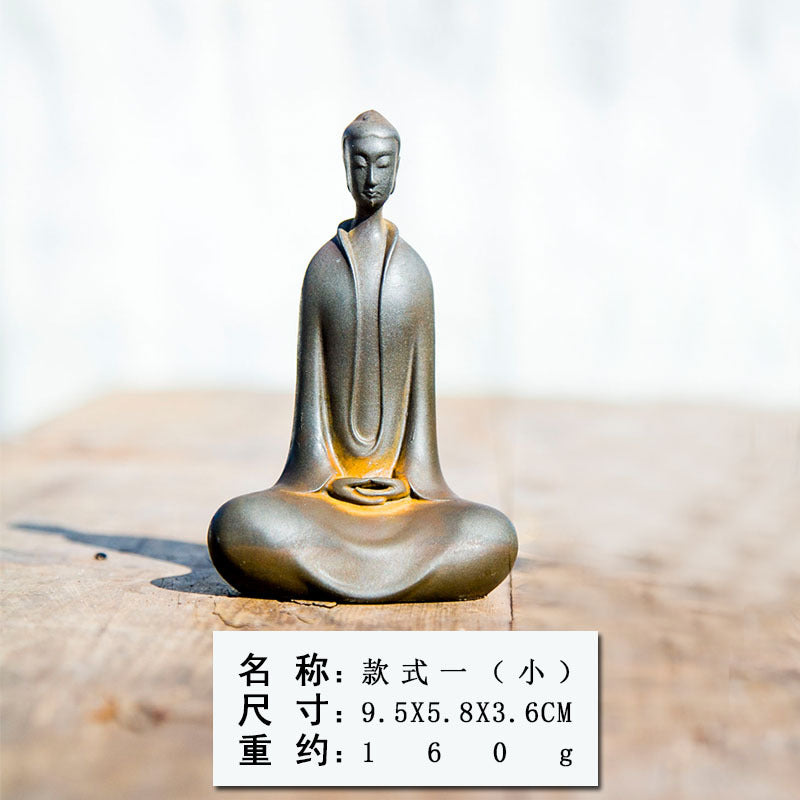 Chinese Northern Wei Buddha Shakyamuni Desktop Home Decor Ornament with Zen Inspiring Design