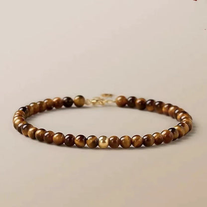 Natural Yellow Tiger's Eye Bracelet