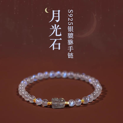 Moonstone Pixiu Bracelet