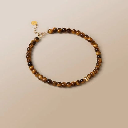 Natural Yellow Tiger's Eye Bracelet