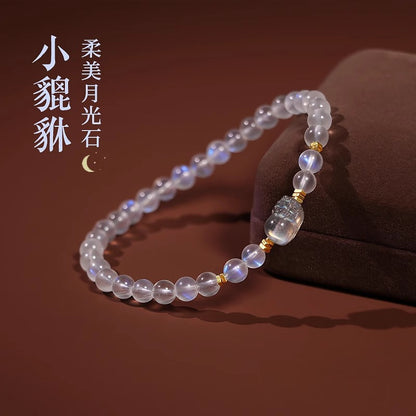 Moonstone Pixiu Bracelet