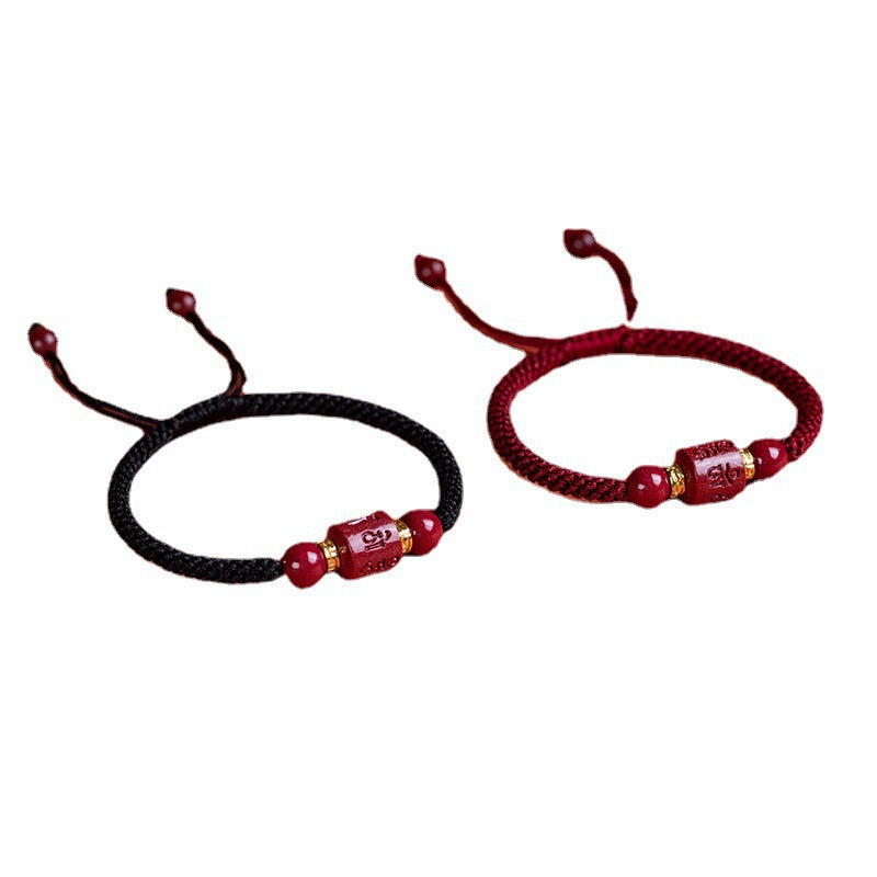 Six-Word Mantra Red Cord Bracelet