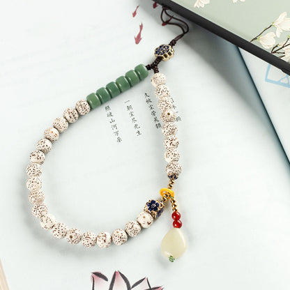 Chinese Style Phone Lanyard: Hainan Star and Moon Bodhi Phone Chain