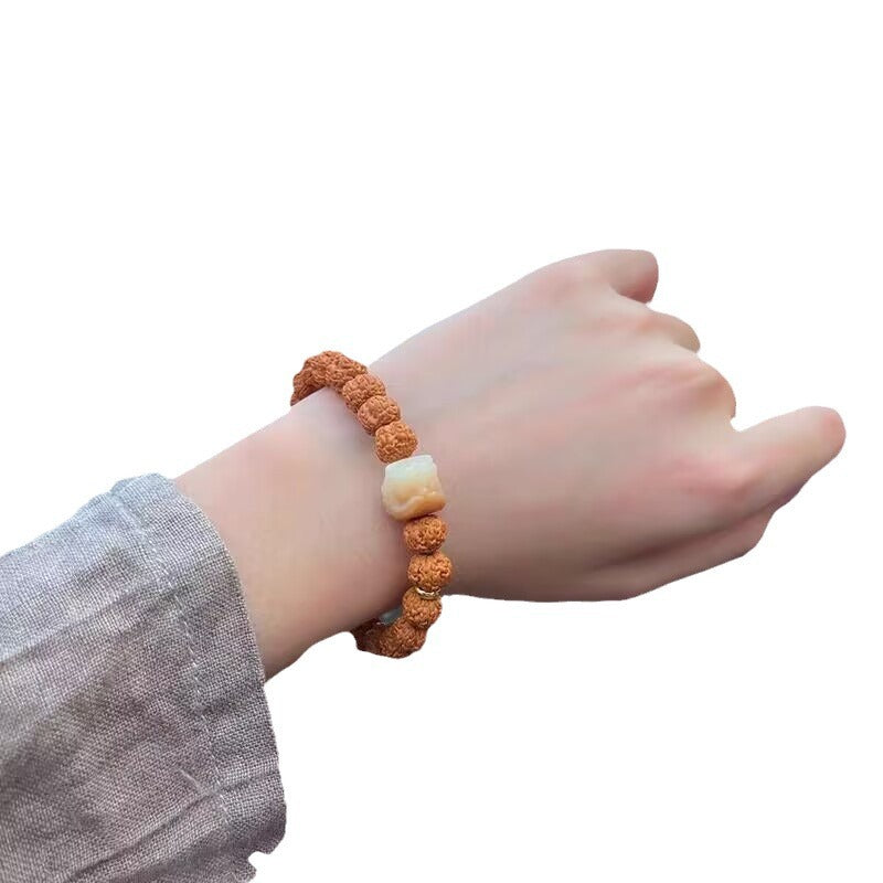 Guochao Awakening Lion Little Vajra Bodhi Bracelet