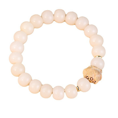 White Jade Bodhi Bracelet