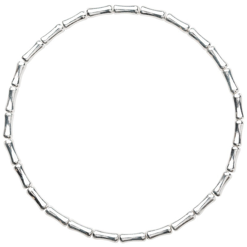 Shàng'àn 925 Sterling Silver Bamboo Joint Bracelet