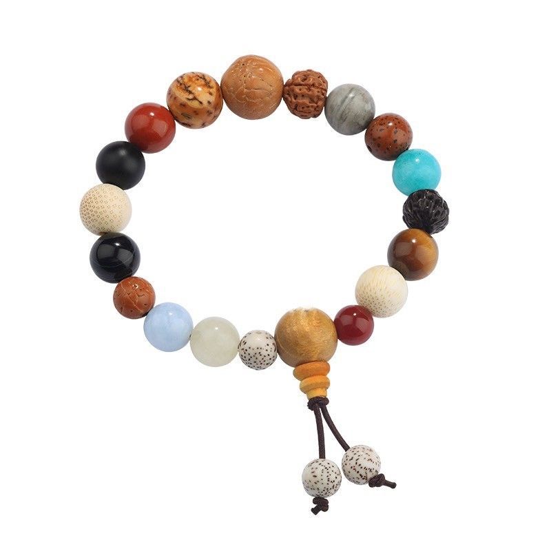 Hangzhou Lingyin · Eighteen-Seed Treasure Bodhi Bracelet – Carrying Oriental Spirit, Enlightening a Life of Blessings and Wisdom