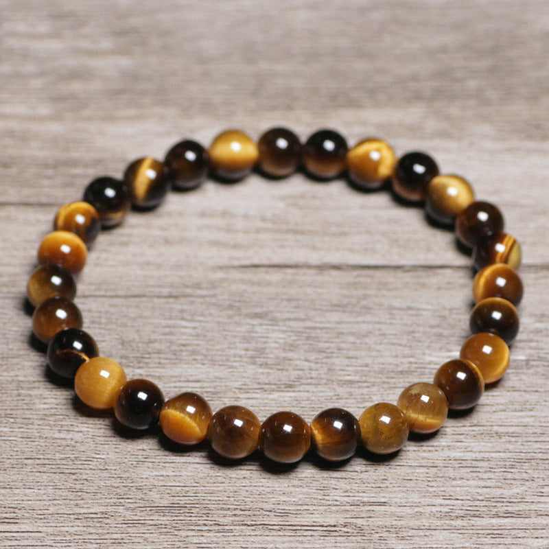 Natural Yellow Cat's Eye Stone Bracelet