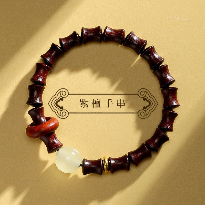 Step-by-Step Success Sandalwood Bracelet