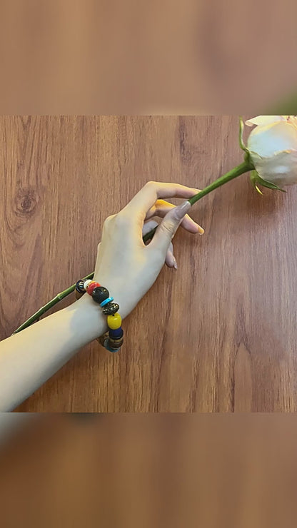 Tibetan Multigem Bracelet